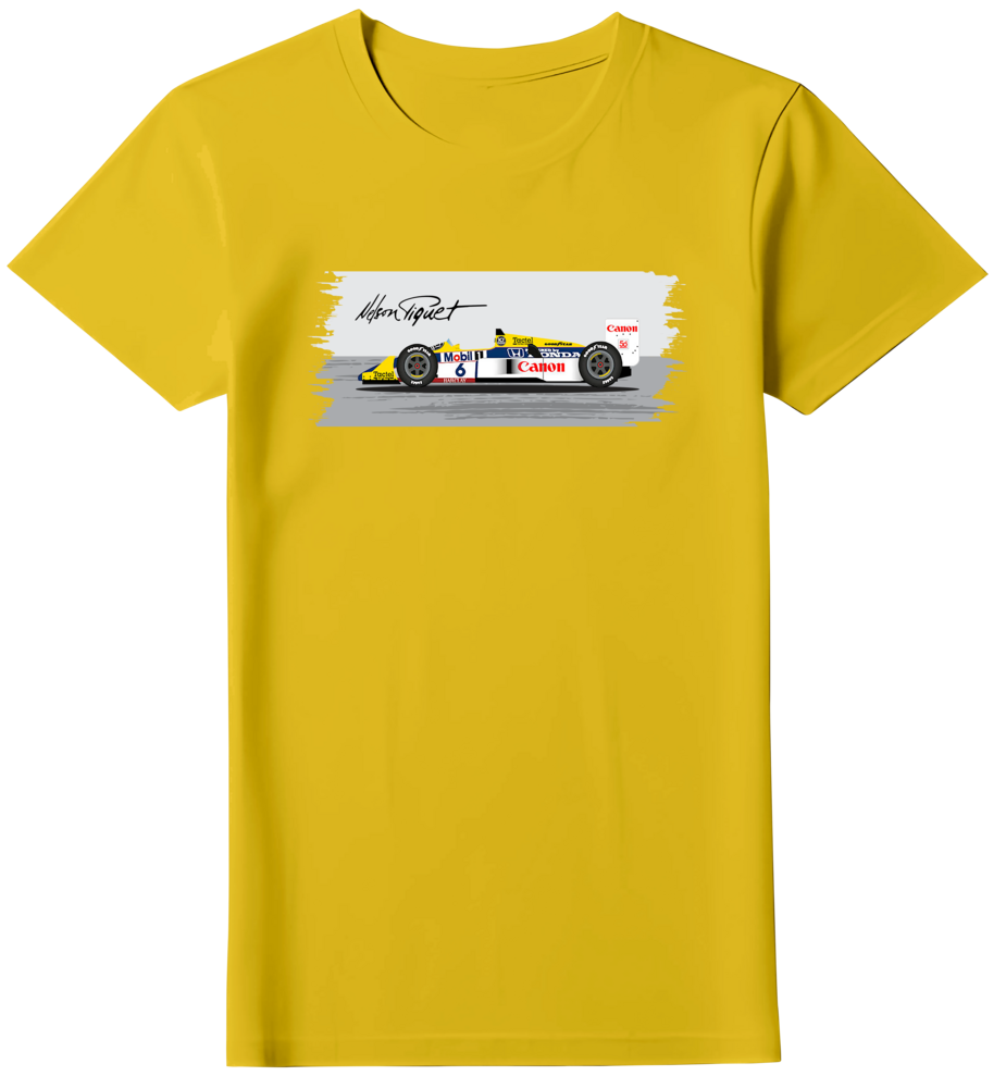 Camiseta FW11B Nelson Piquet Feminina