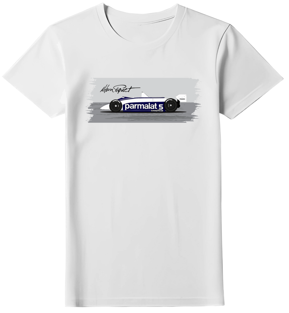 Camiseta Brabham BT52 Nelson Piquet Feminina