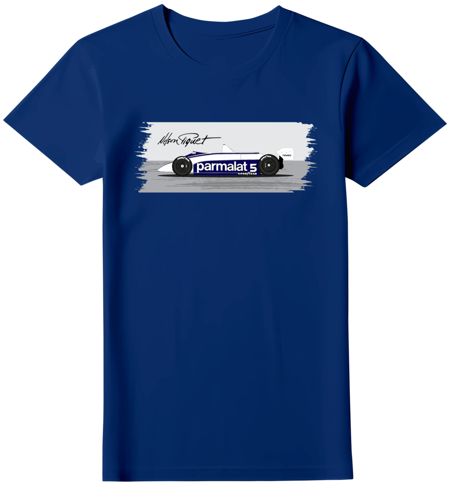 Camiseta Brabham BT52 Nelson Piquet Feminina