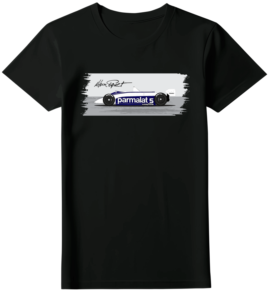 Camiseta Brabham BT52 Nelson Piquet Feminina