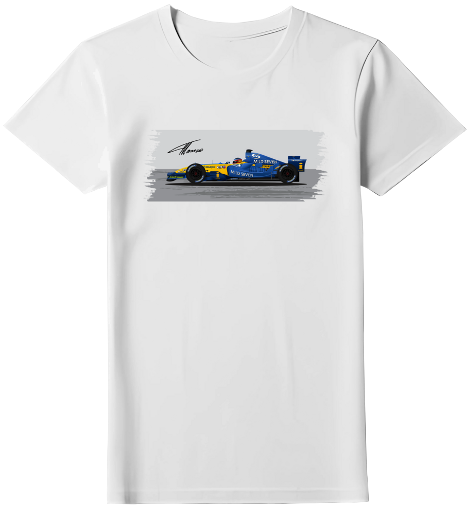 Camiseta R25 Fernando Alonso Feminina