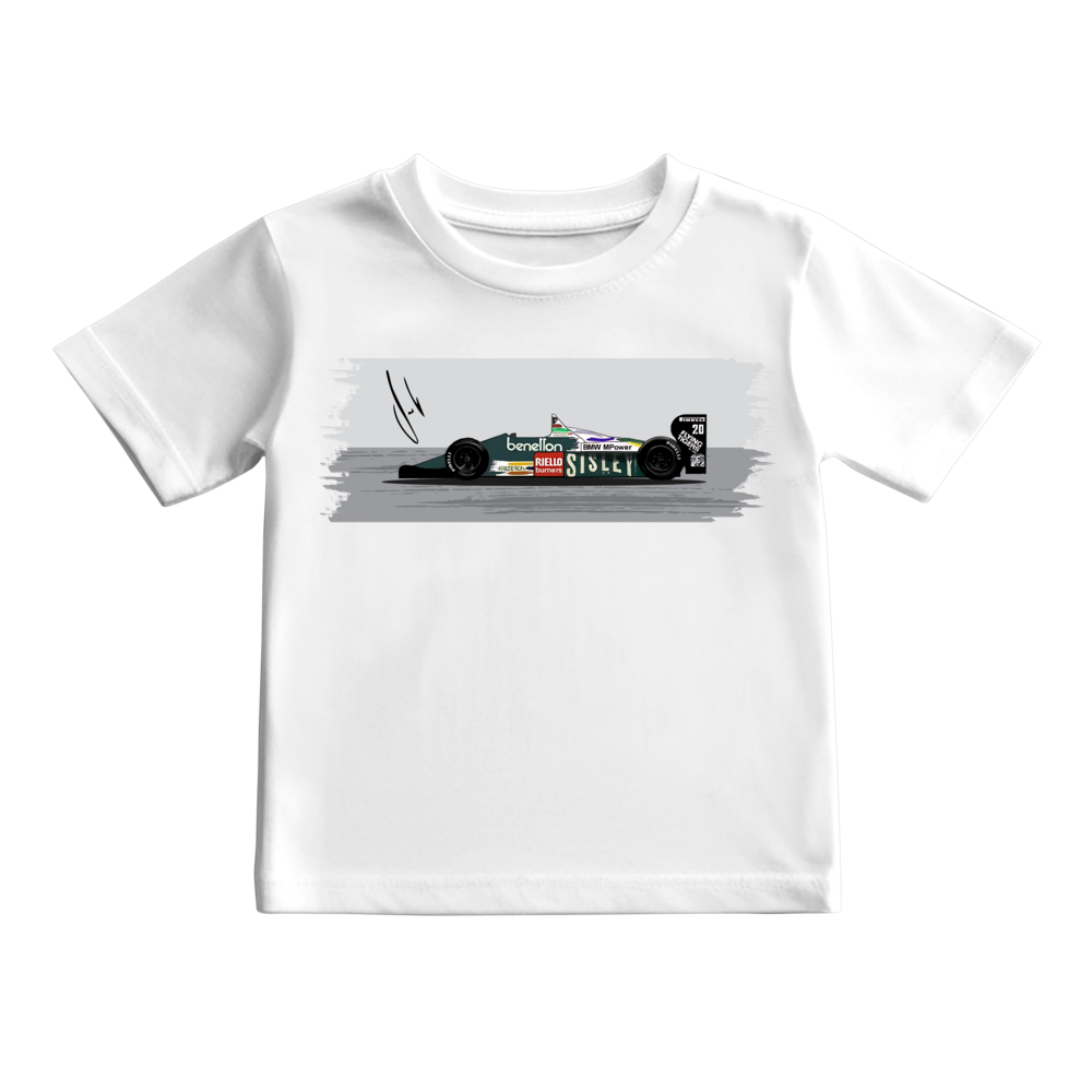 Camiseta Benetton B186 Gerhard Berger KIDS