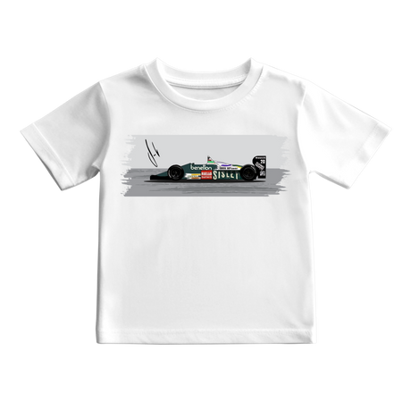 Camiseta Benetton B186 Gerhard Berger KIDS