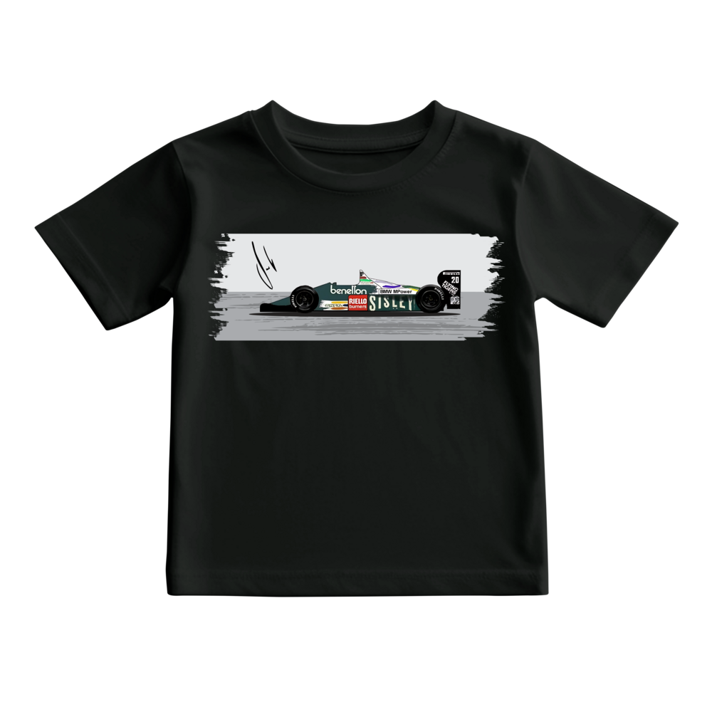 Camiseta Benetton B186 Gerhard Berger KIDS