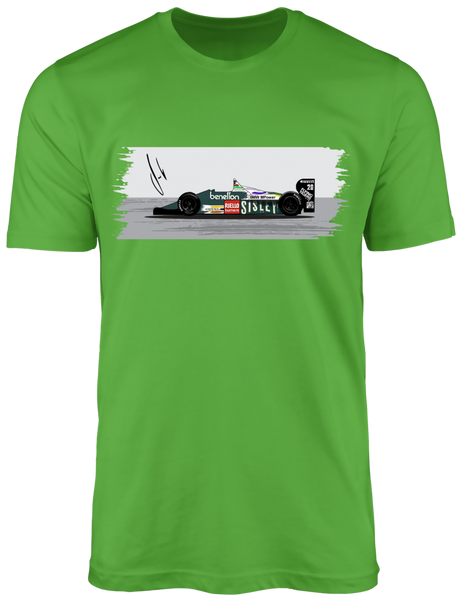 Camiseta Benetton B186 Gerhard Berger