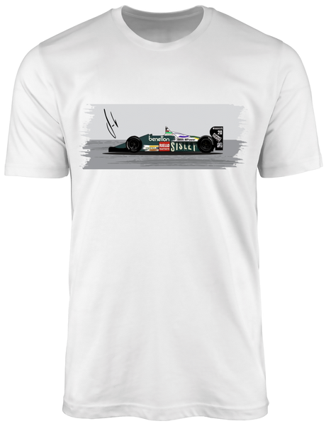 Camiseta Benetton B186 Gerhard Berger