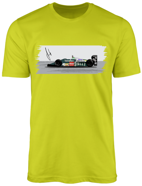 Camiseta Benetton B186 Gerhard Berger