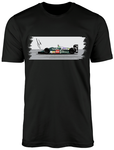 Camiseta Benetton B186 Gerhard Berger
