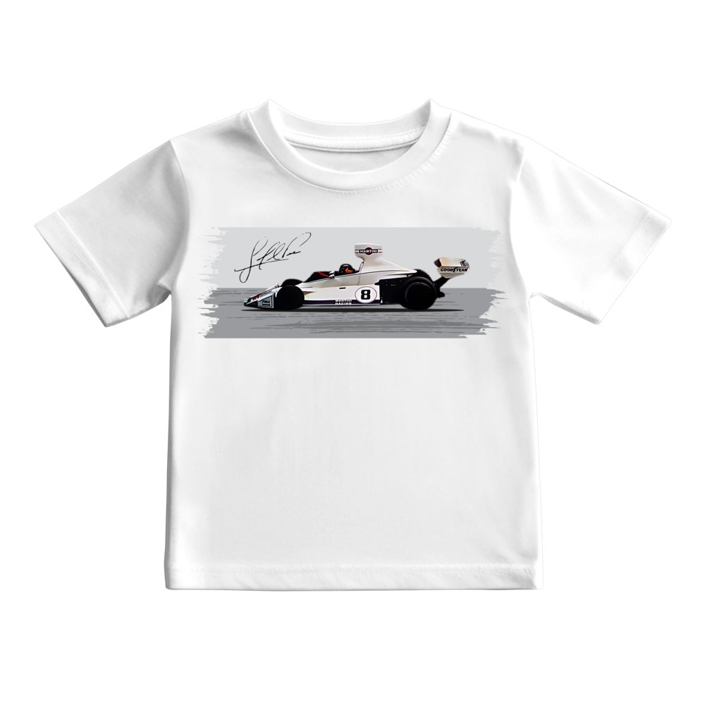 Camiseta Brabham BT44 José Carlos Pace KIDS