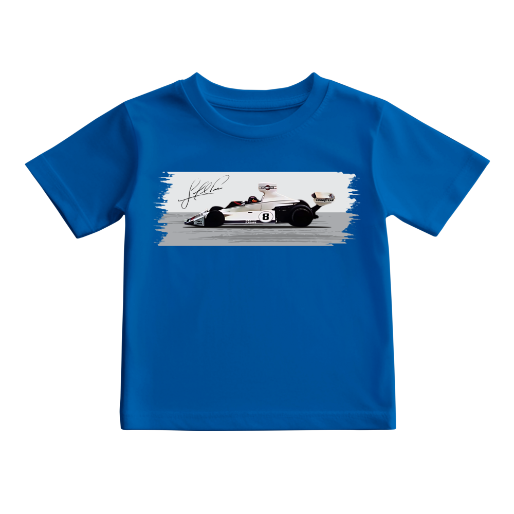 Camiseta Brabham BT44 José Carlos Pace KIDS