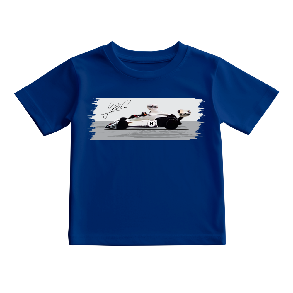 Camiseta Brabham BT44 José Carlos Pace KIDS