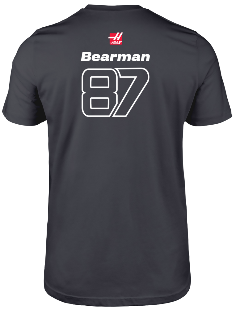 Camiseta Oliver Bearman Haas F1 Team 2025