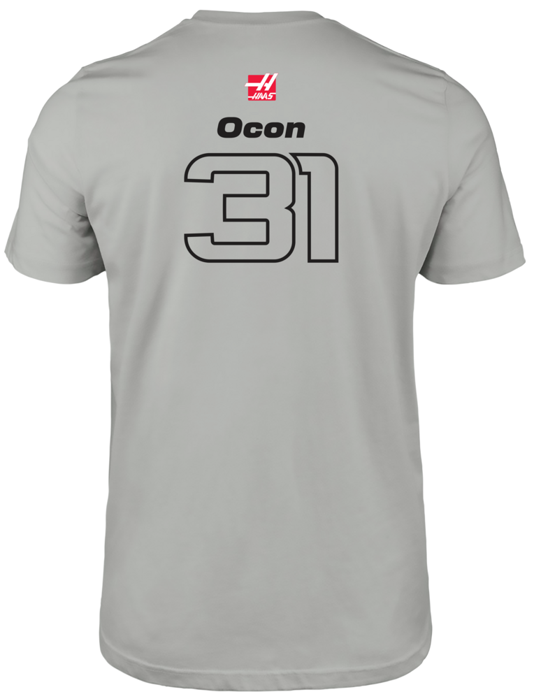 Camiseta Esteban Ocon Haas F1 Team 2025