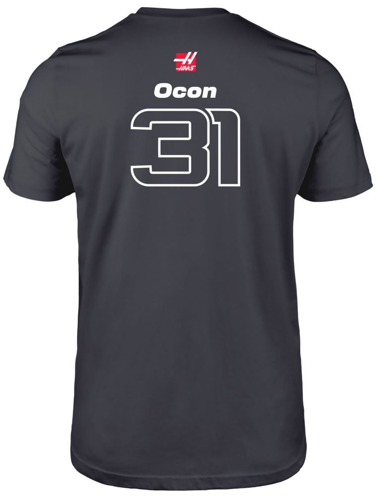 Camiseta Esteban Ocon Haas F1 Team 2025