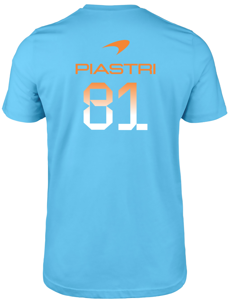 Camiseta Oscar Piastri McLaren F1 Team 2025