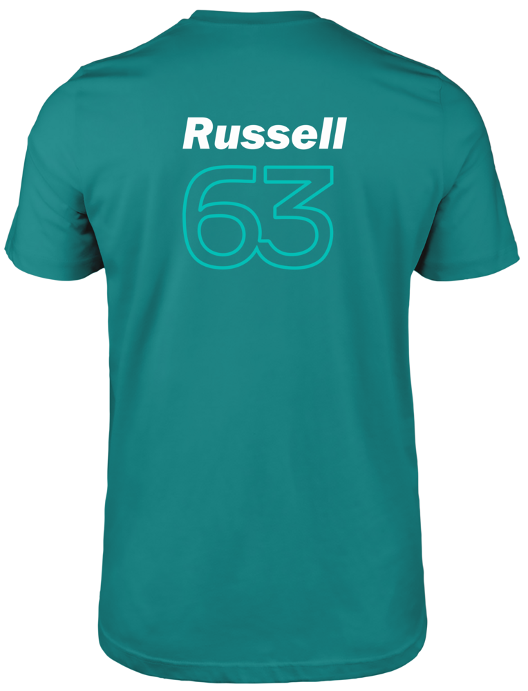 Camiseta George Russell Mercedes F1 Team 2025