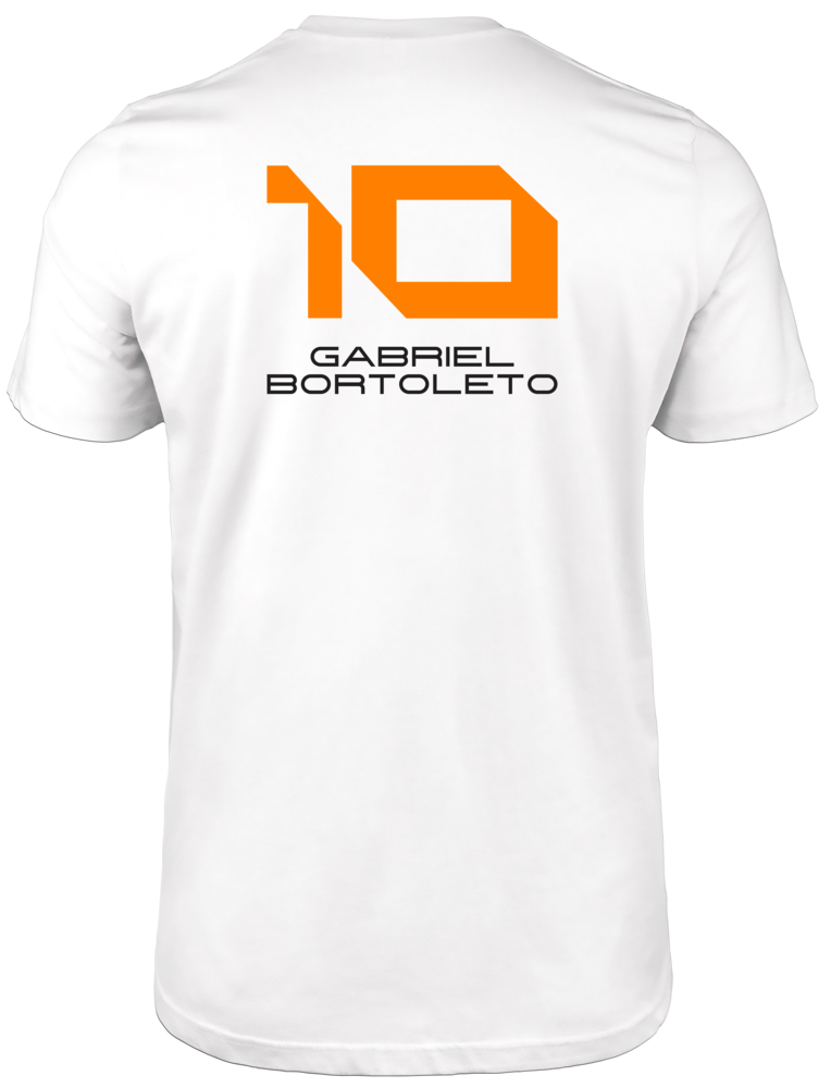 Camiseta Gabriel Bortoleto 10 Invicta Virtuosi Racing F2 Team 2024