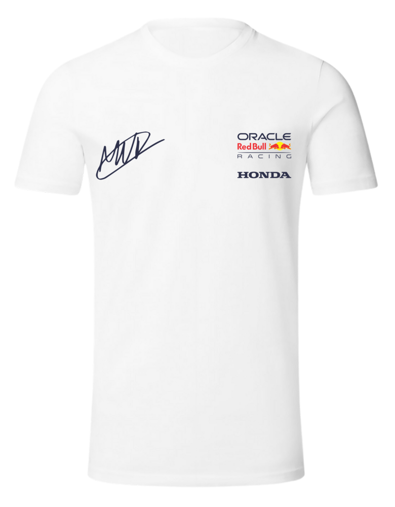 Camiseta Max Verstappen Signature Red Bull Racing 2025