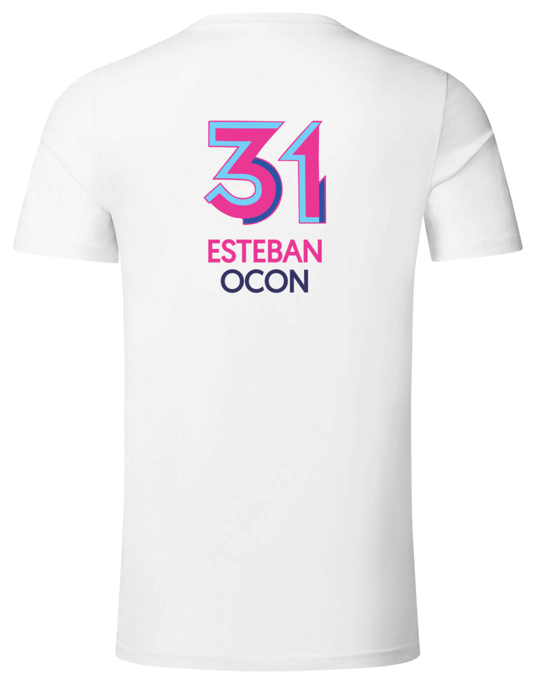 Camiseta Esteban Ocon Alpine F1 Team 2024