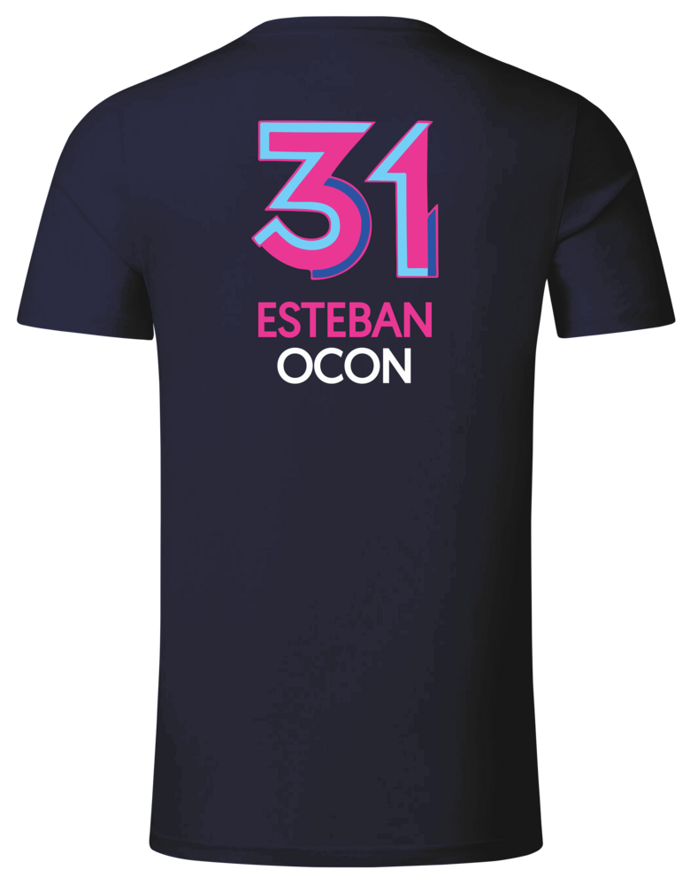 Camiseta Esteban Ocon Alpine F1 Team 2024