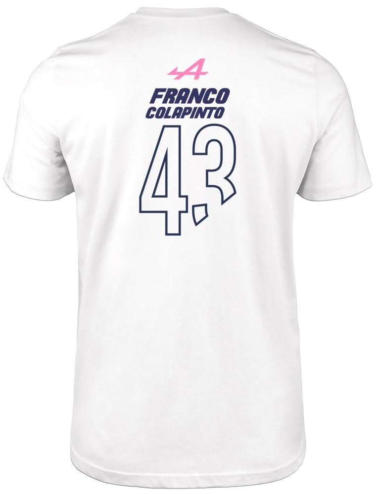 Camiseta Franco Colapinto Alpine F1 Team 2025