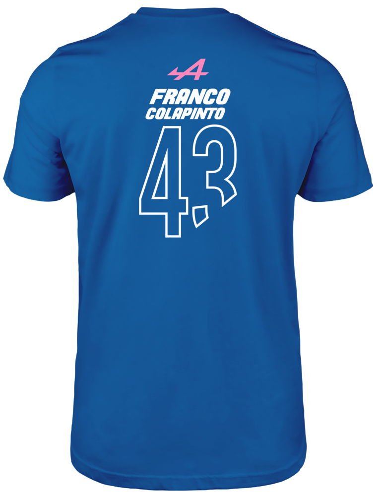 Camiseta Franco Colapinto Alpine F1 Team 2025