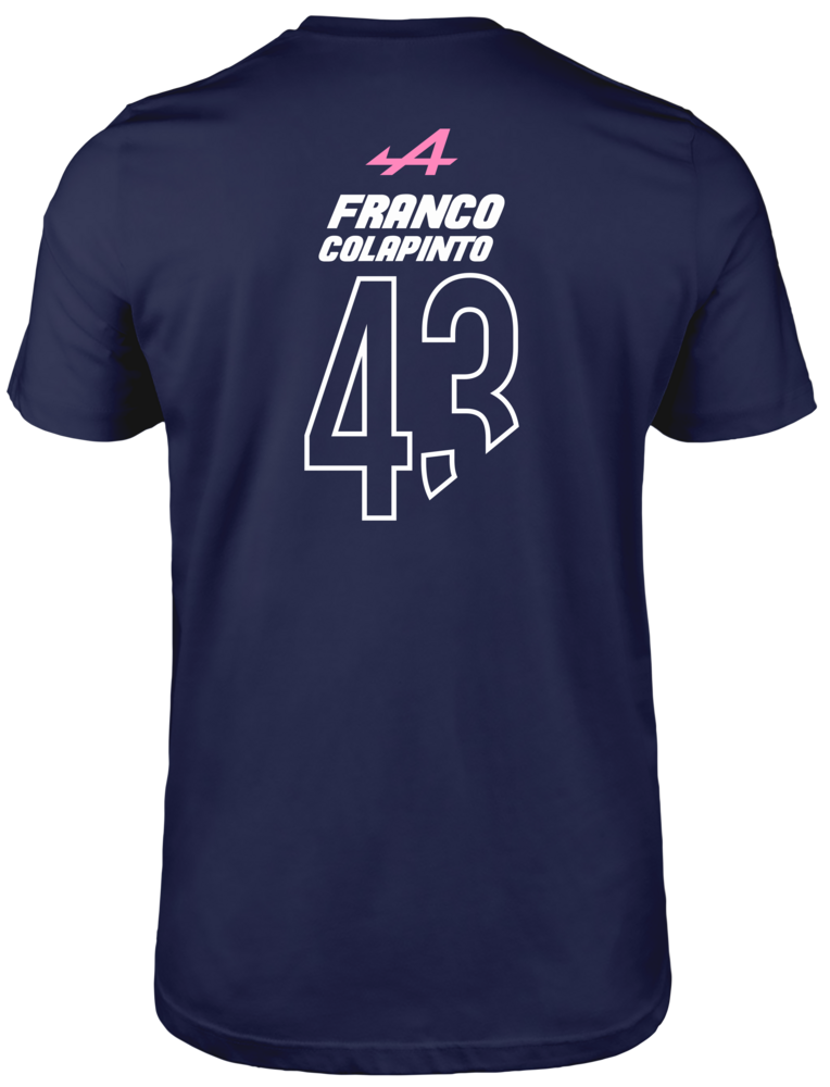 Camiseta Franco Colapinto Alpine F1 Team 2025
