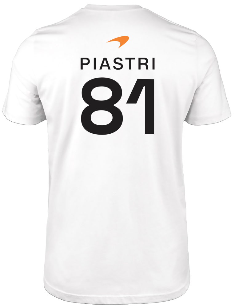 Camiseta Oscar Piastri McLaren F1 Team 2024