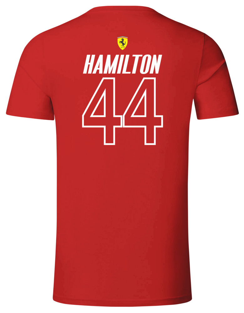 Camiseta Lewis Hamilton Scuderia Ferrari 2025/2025