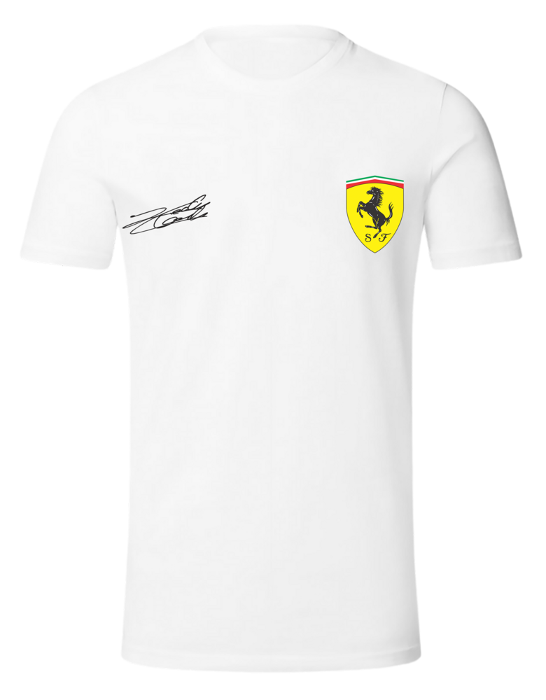 Camiseta Charles Leclerc Scuderia Ferrari 2025/2025