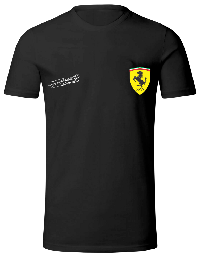 Camiseta Charles Leclerc Scuderia Ferrari 2025/2025