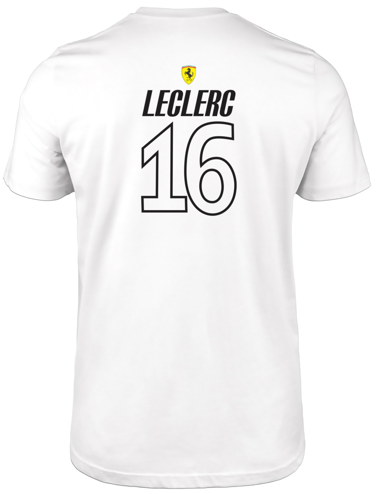 Camiseta Charles Leclerc Ferrari F1 Team 2025