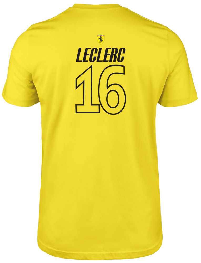 Camiseta Charles Leclerc Ferrari F1 Team 2025