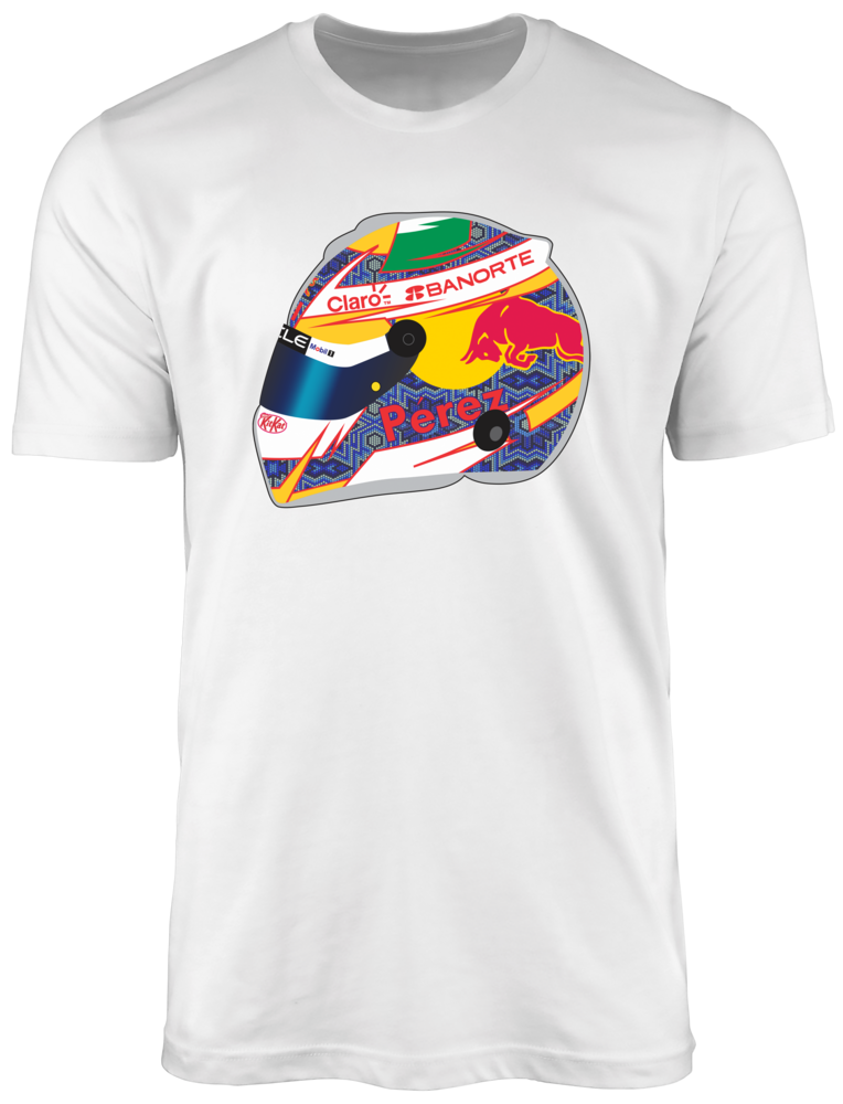 Camiseta Capacete Sergio Pérez 2024