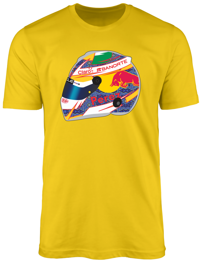 Camiseta Capacete Sergio Pérez 2024