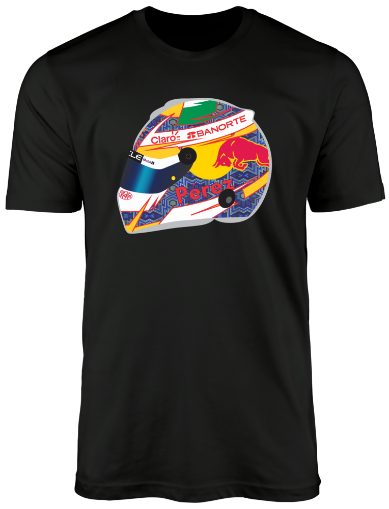 Camiseta Capacete Sergio Pérez 2024