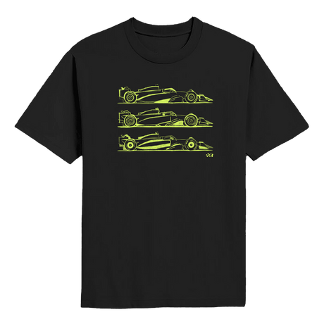 Camiseta F1 Car Evo Sketch