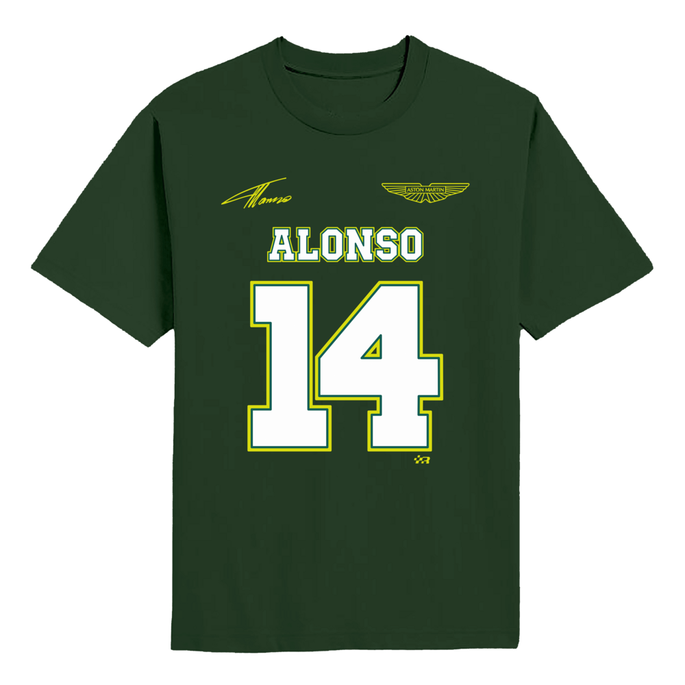 Camiseta Fernando Alonso Aston Martin 14