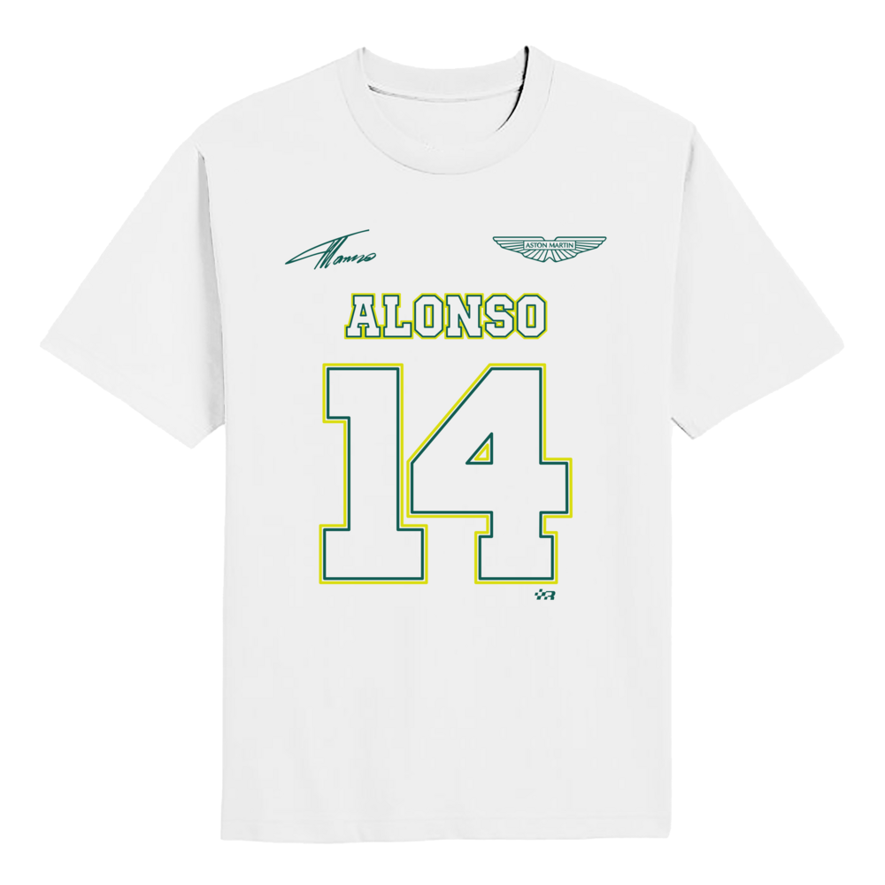 Camiseta Fernando Alonso Aston Martin 14