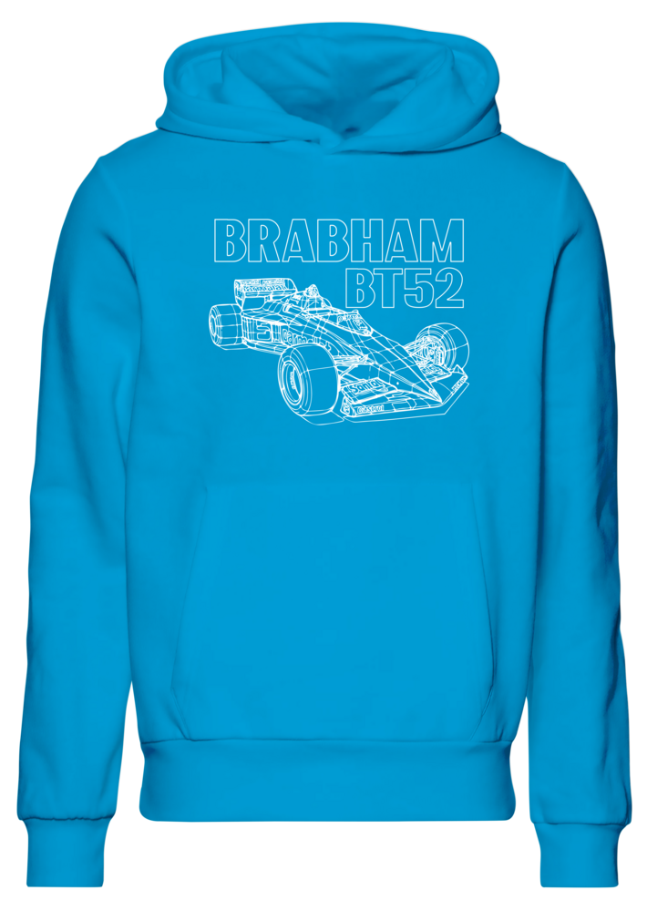 Moletom com capuz Brabham BT52 Nelson Piquet 1983 Bicampeão Mundial