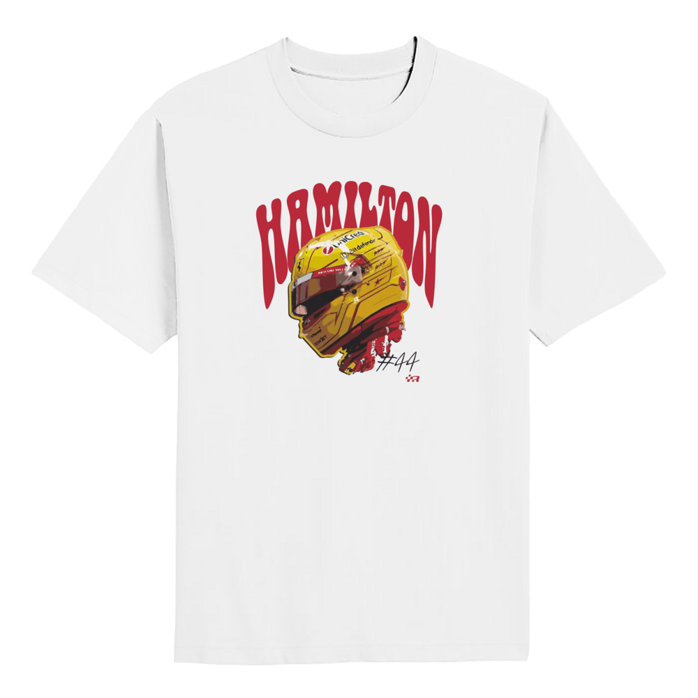 Camiseta Capacete Lewis Hamilton 2025