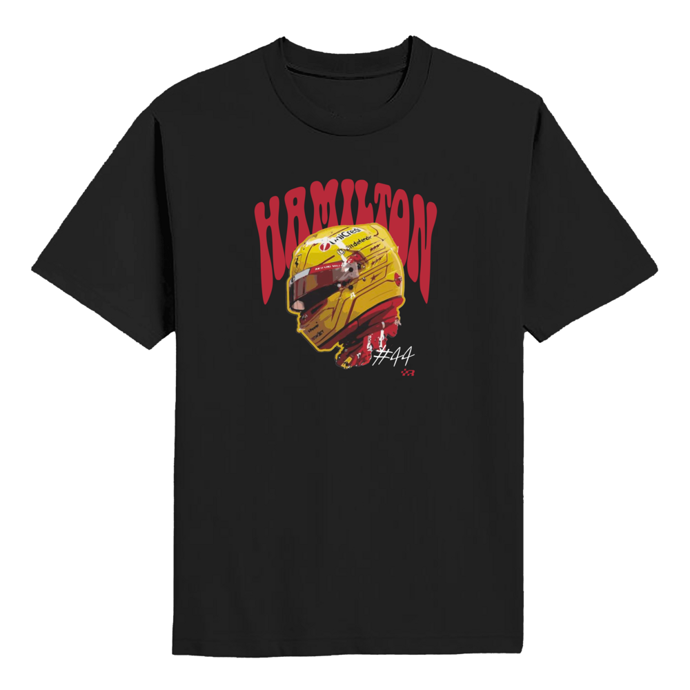 Camiseta Capacete Lewis Hamilton 2025