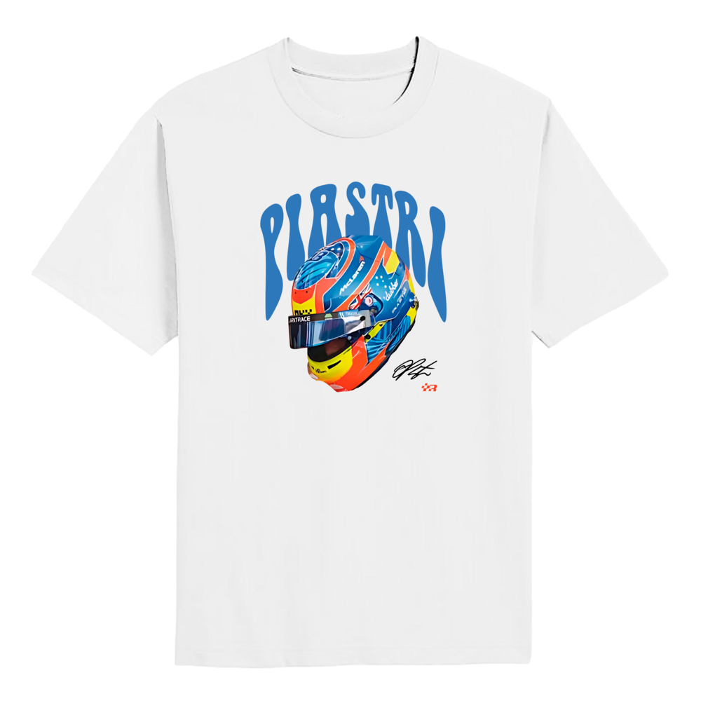 Camiseta Capacete Oscar Piastri 2025