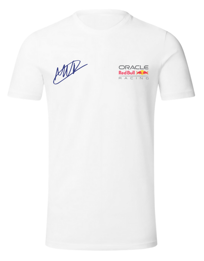 Camiseta Oracle RedBull Racing Max Verstappen Signature 2024