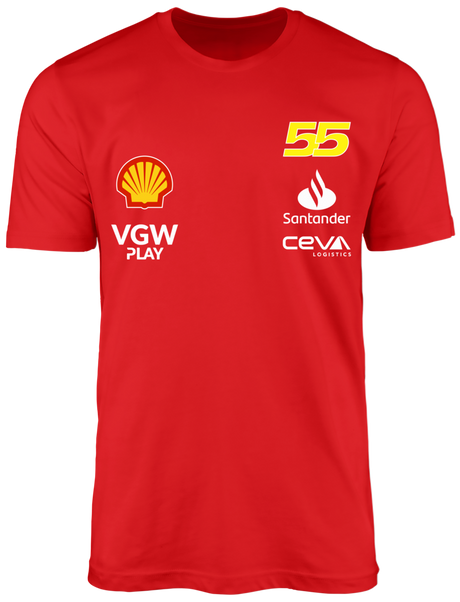 Camiseta Scuderia Ferrari 2024