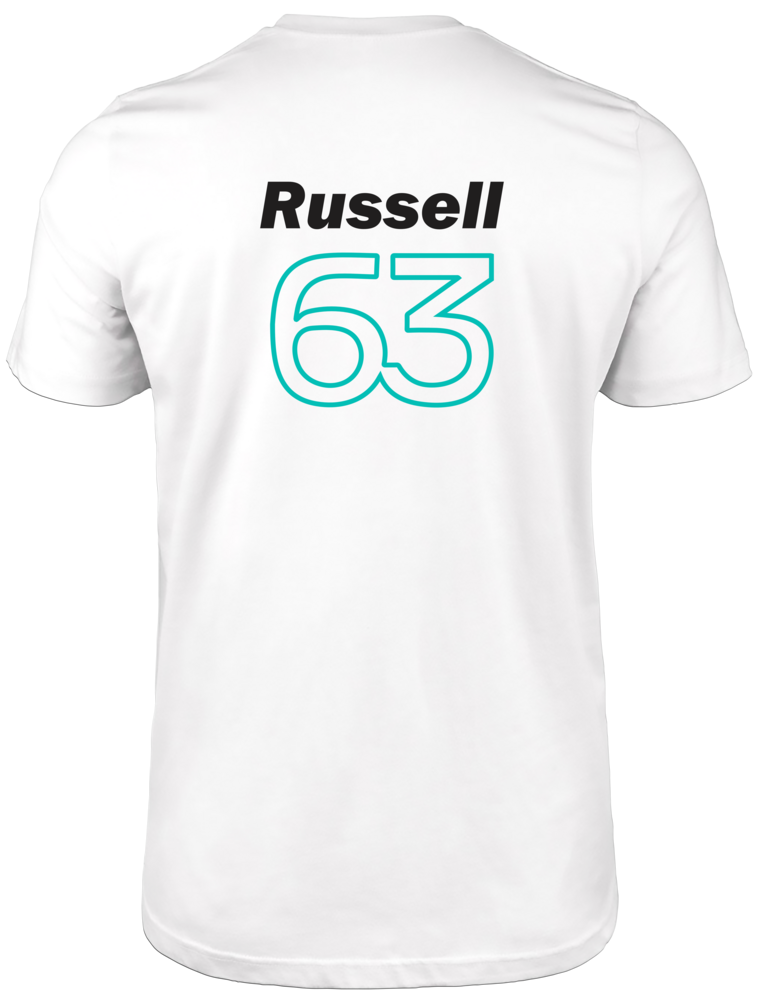 Camiseta George Russell Mercedes F1 Team 2025