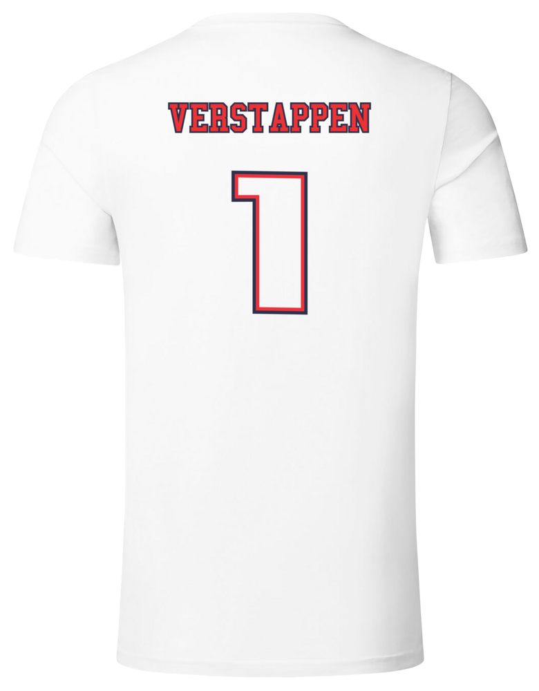 Camiseta Max Verstappen Signature Red Bull Racing 2025