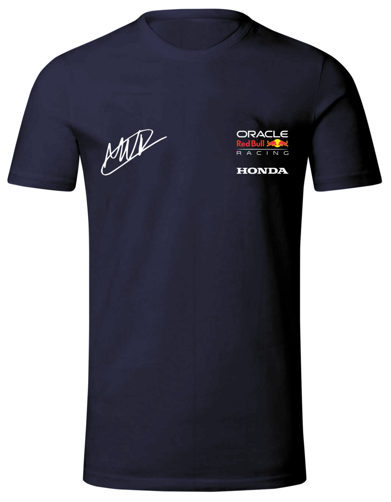 Camiseta Max Verstappen Signature Red Bull Racing 2025