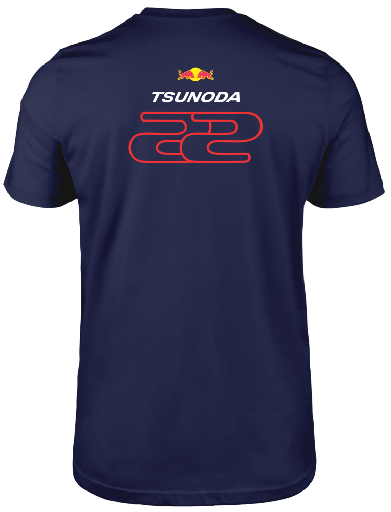 Camiseta Yuki Tsunoda Red Bull Racing F1 Team 2025