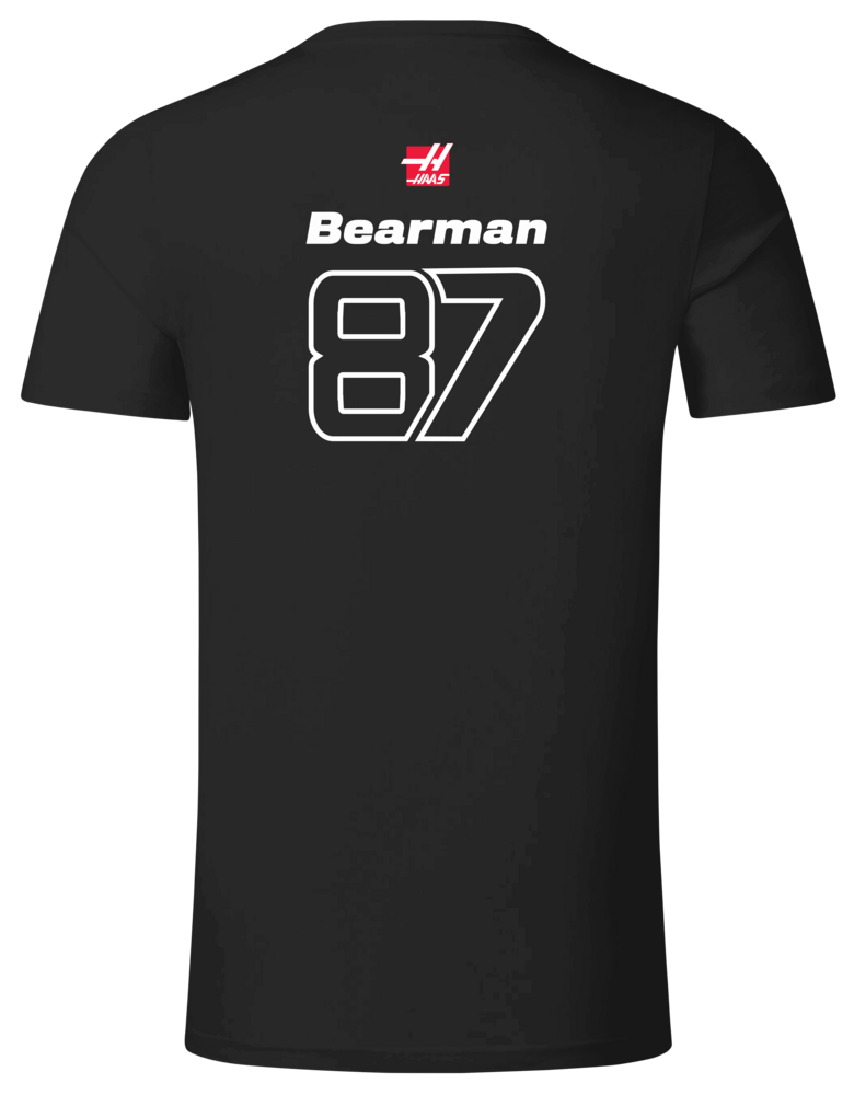 Camiseta Oliver Bearman Haas F1 Team 2025